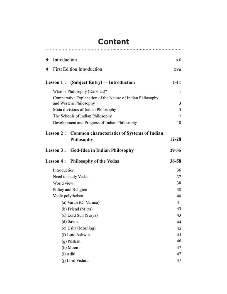 Outlines of Indian Philosophy