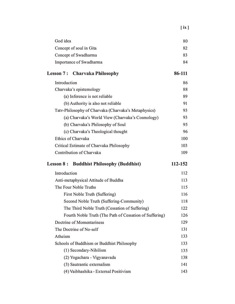 Outlines of Indian Philosophy