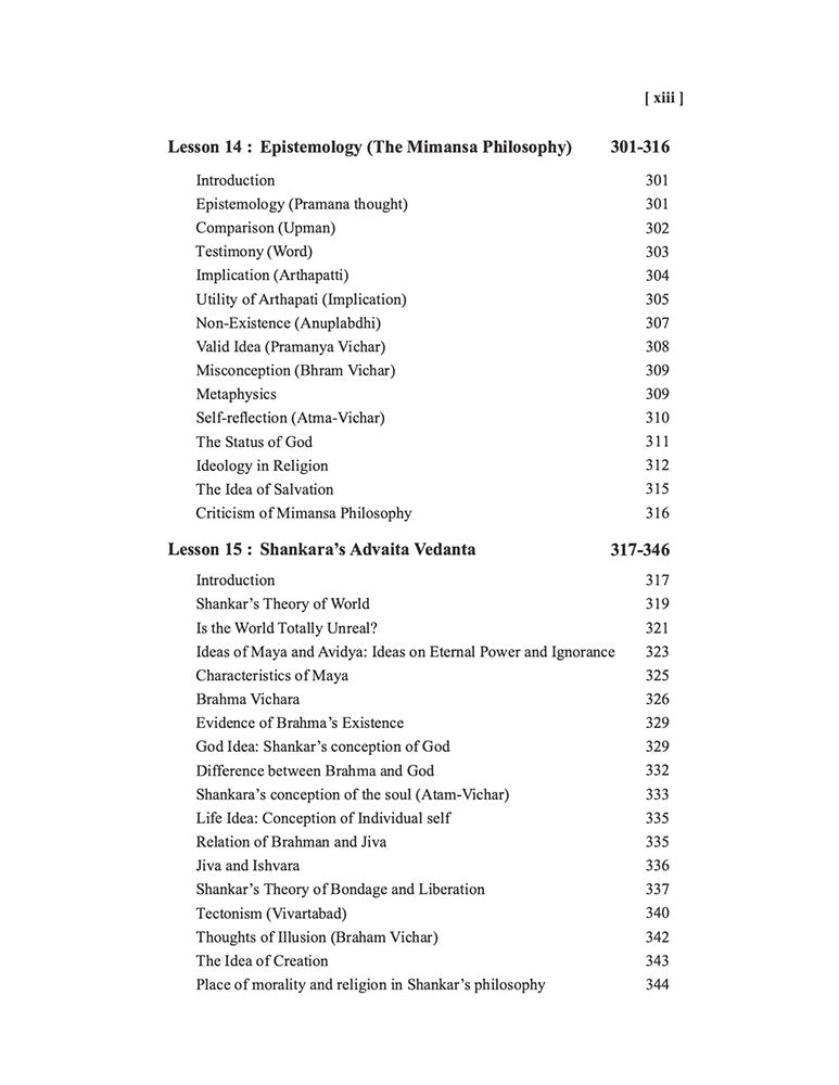 Outlines of Indian Philosophy