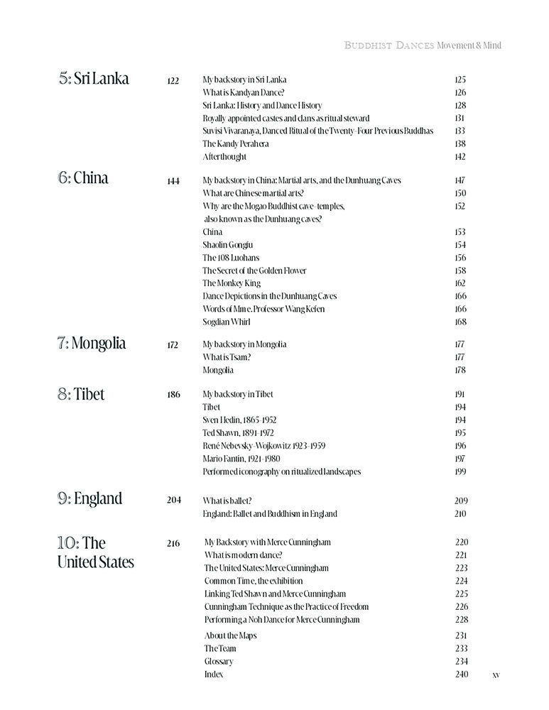 Buddhist Dances: Movement & Mind