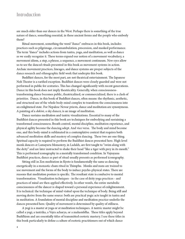 Buddhist Dances: Movement & Mind