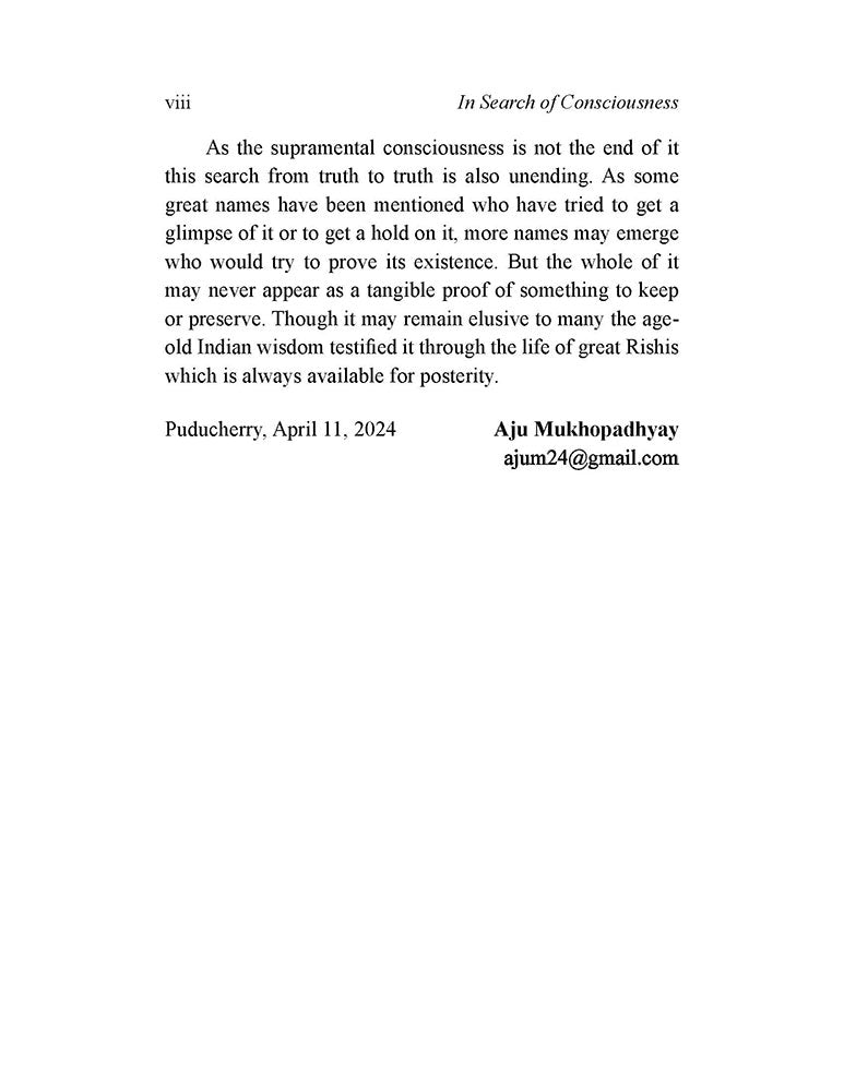 In Search of Consciousness