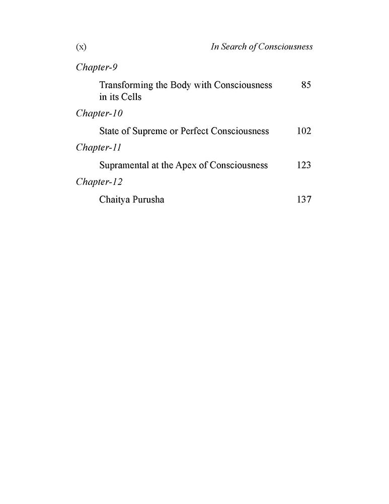 In Search of Consciousness