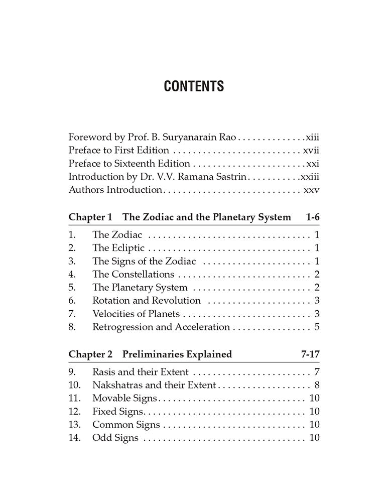 A Manual of Hindu Astrology (Correct Casting of Horoscopes)