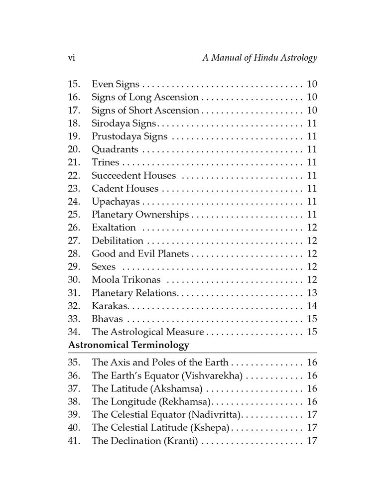 A Manual of Hindu Astrology (Correct Casting of Horoscopes)