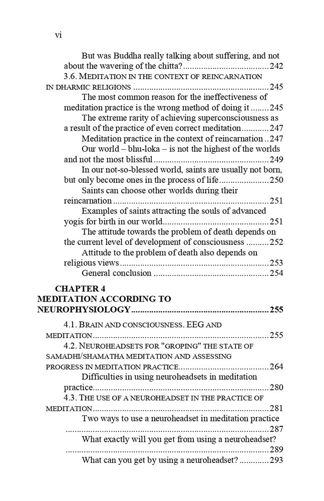 Meditation in Raja Yoga, Buddhism and According to Neurophysiology (A Practical Guide)