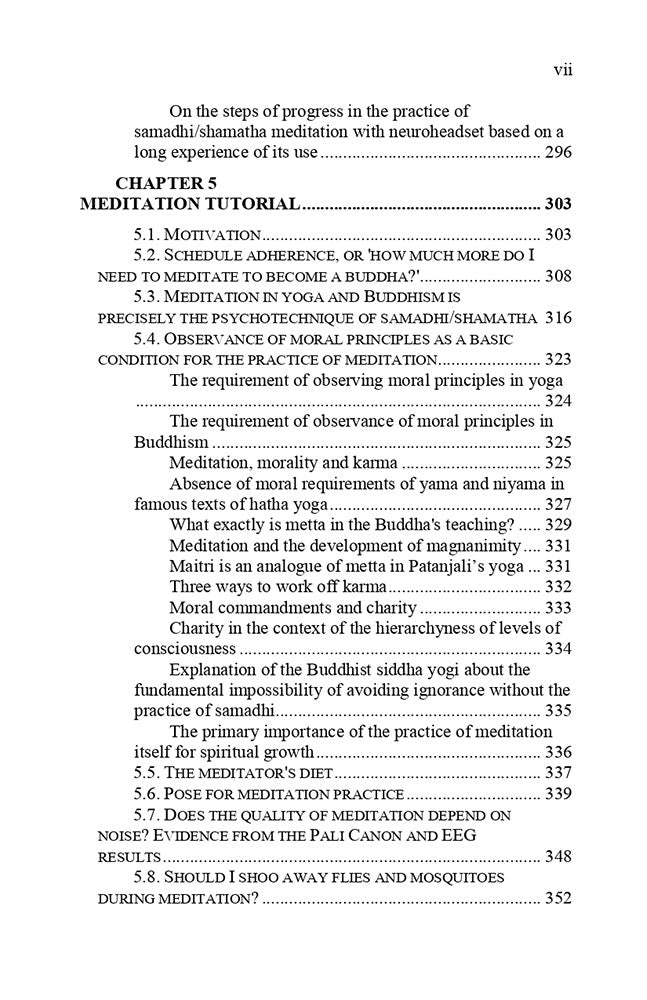 Meditation in Raja Yoga, Buddhism and According to Neurophysiology (A Practical Guide)