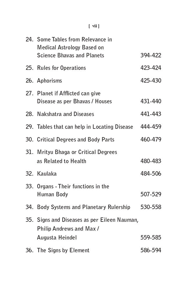 Encyclopedia of Medical Astrology (2 Vols.)