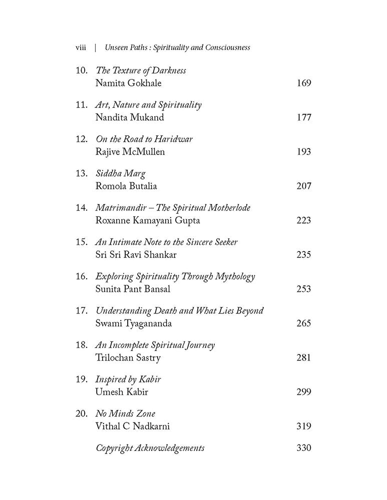 Unseen Paths: Spirituality and Consciousness