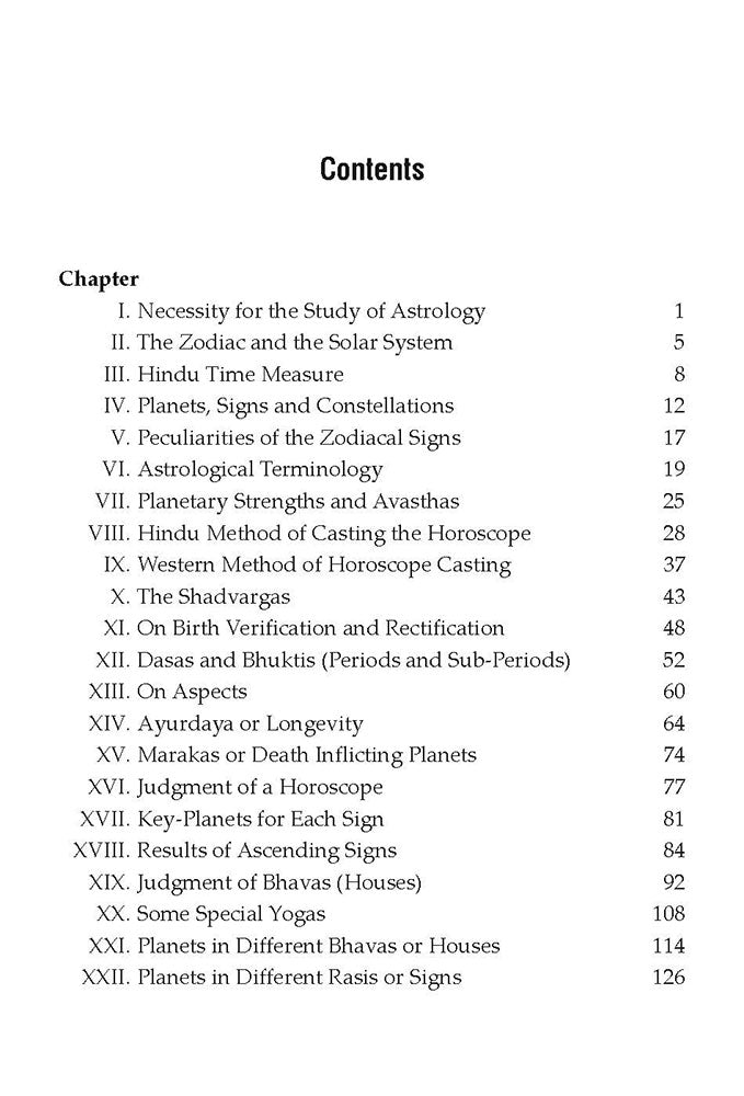 Hindu Predictive Astrology