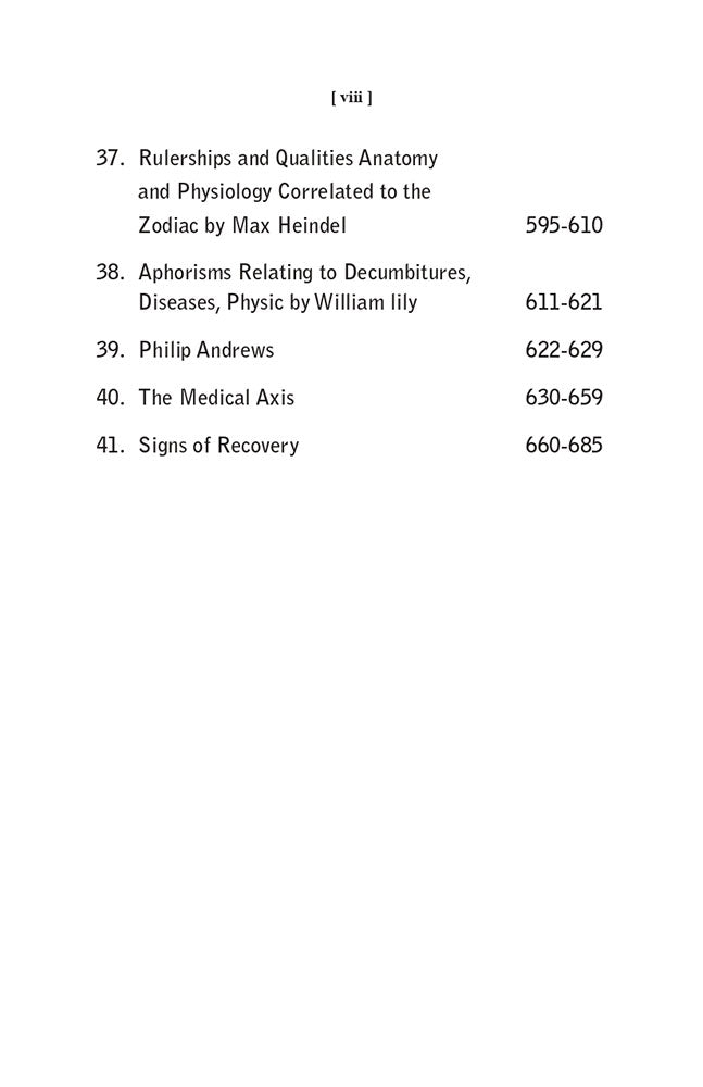 Encyclopedia of Medical Astrology (Vol. 1)