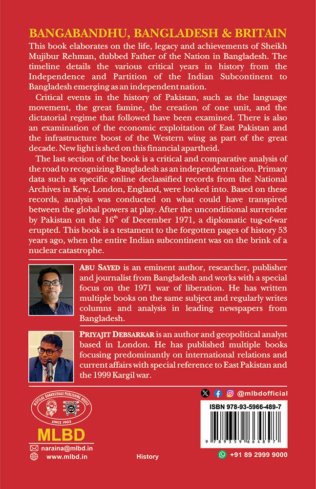 Bangabandhu, Bangladesh & Britain