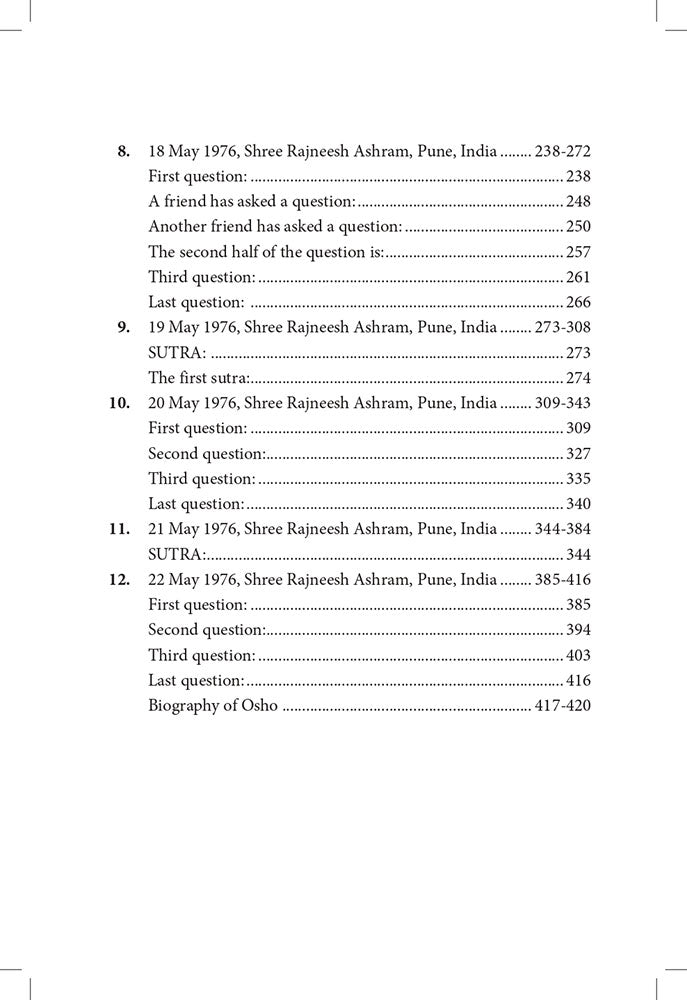 Jin Sutra: Discourses on Mahavira by Osho (Vol. 1)