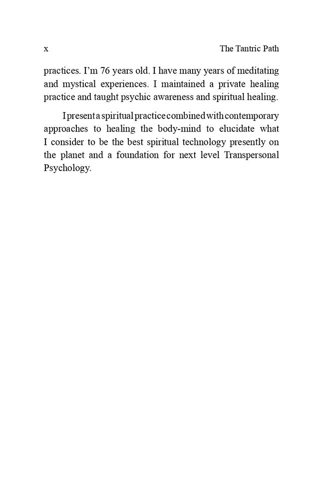 The Tantric Path: The Chakras, Kundalini, and Jungian Psychology