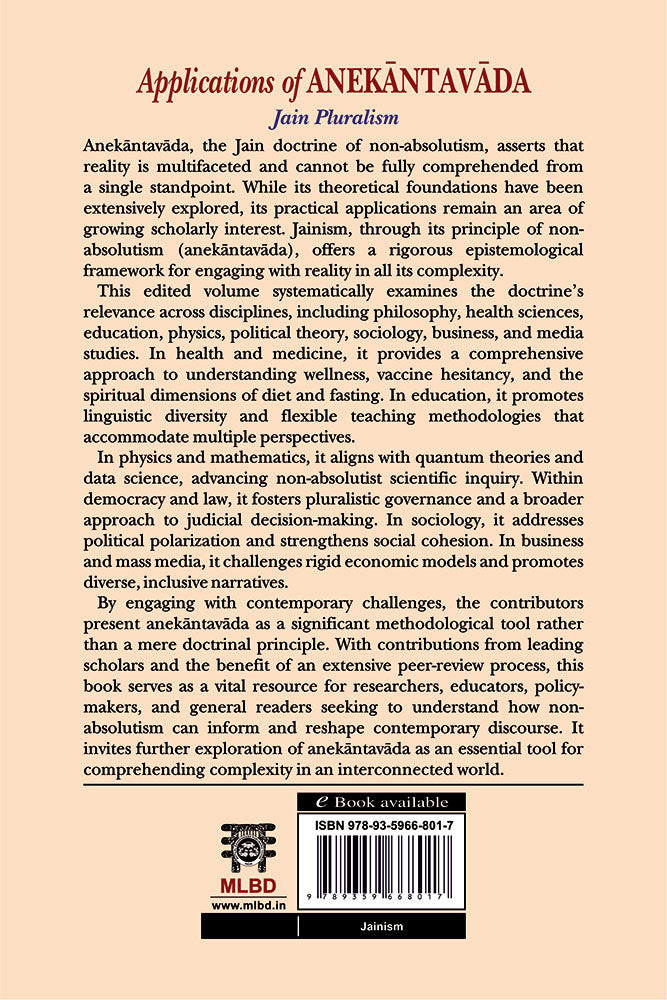 Applications of Anekantavada: Jain Pluralism