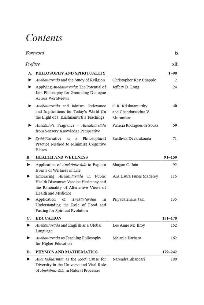 Applications of Anekantavada: Jain Pluralism