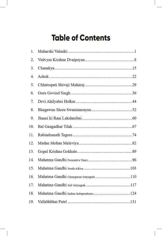 Builders of the Indian Nation