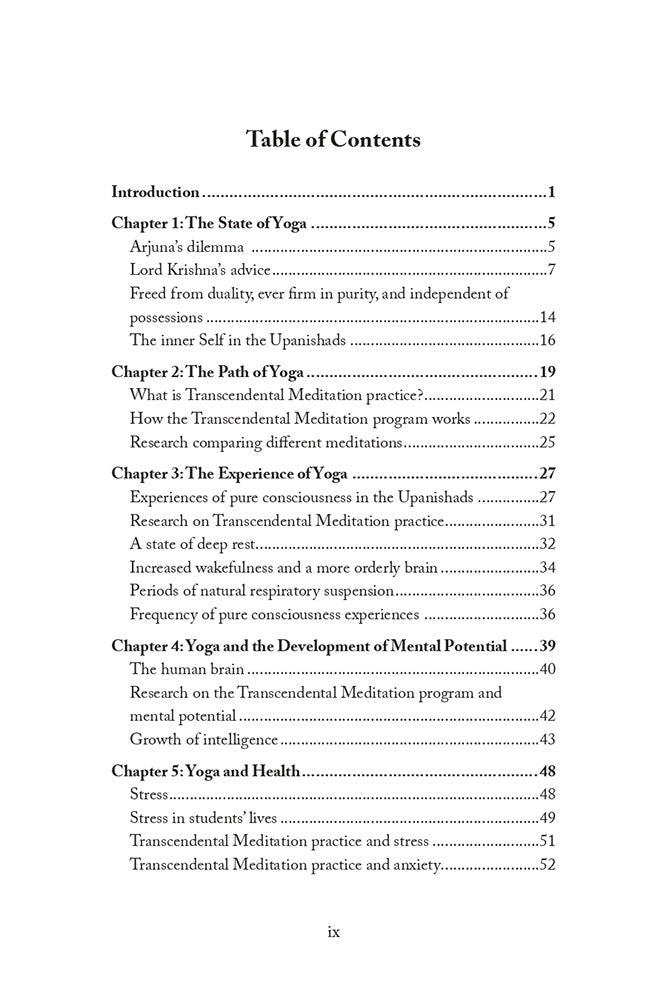 Maharishi's Yoga: The Royal Path to Enlightenment (Volume - I)