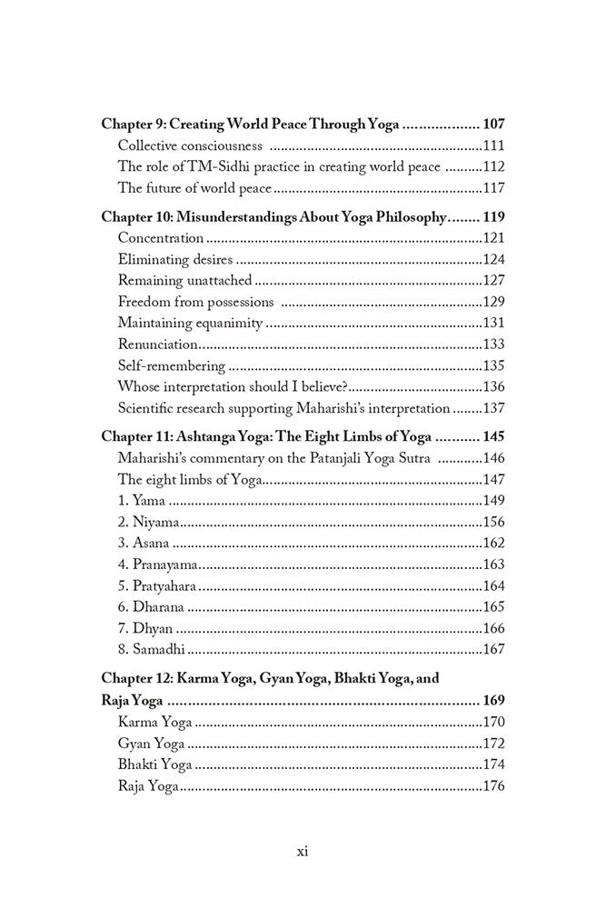 Maharishi's Yoga: The Royal Path to Enlightenment (Volume - I)