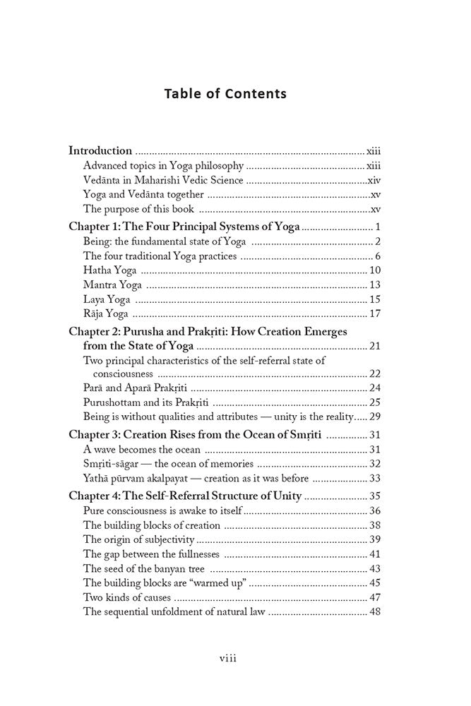 Maharishi's Yoga: Yoga and Vedanta (Volume - II)