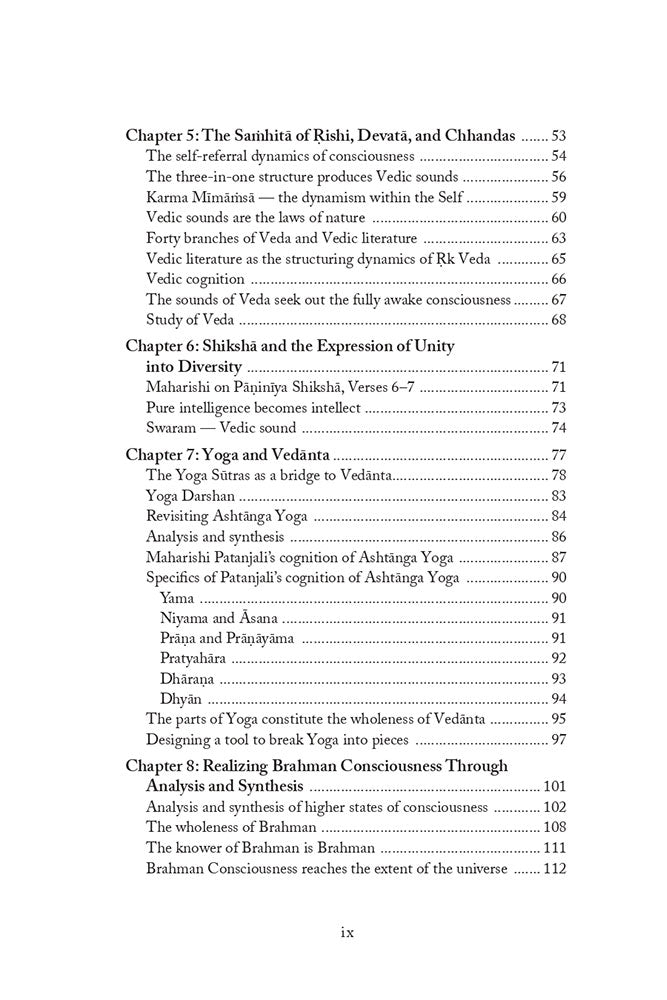 Maharishi's Yoga: Yoga and Vedanta (Volume - II)