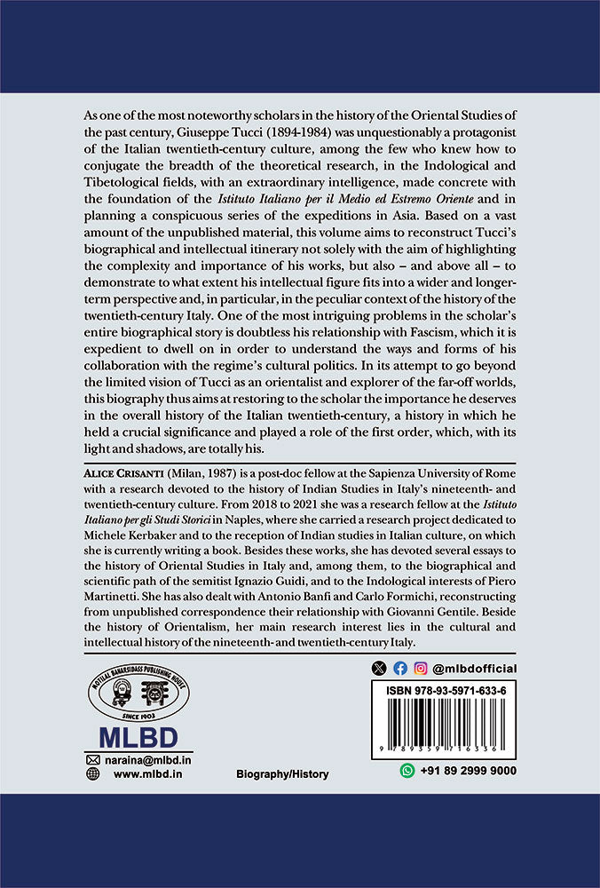 Giuseppe Tucci: A Biography