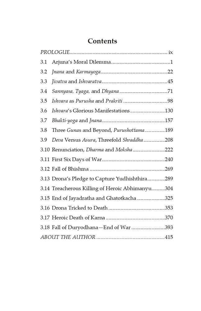 Vidura's Mahabharata: War at Kurukshetra (Book-3)