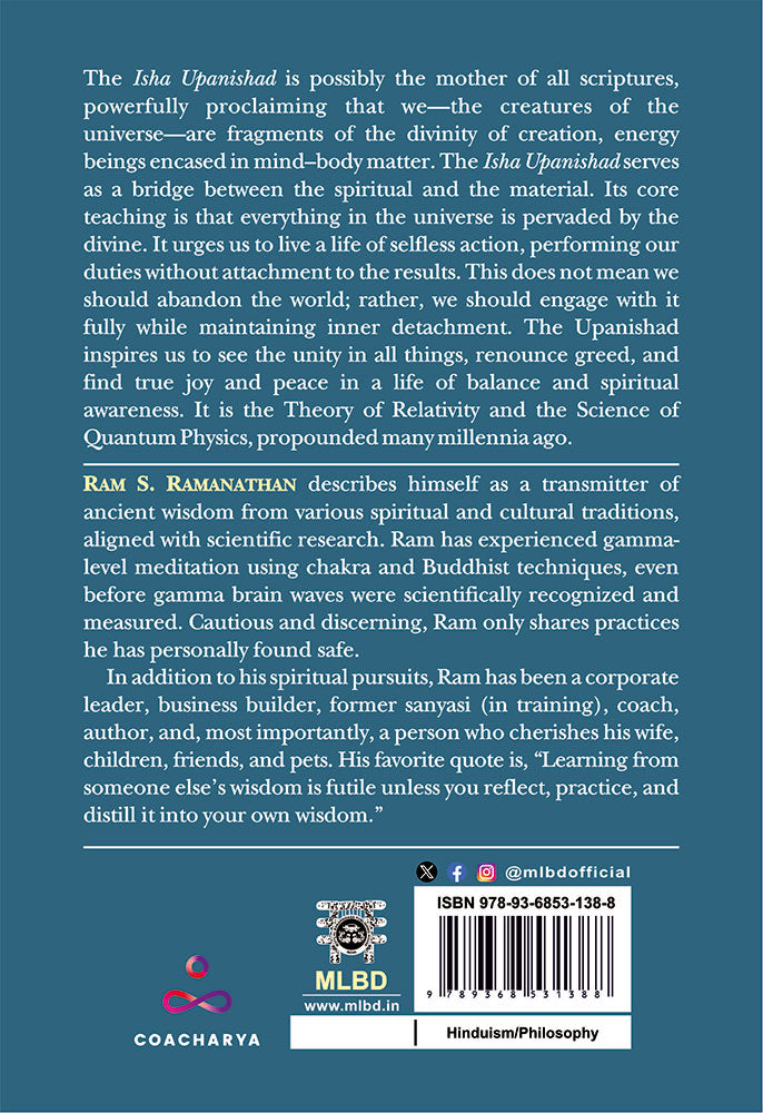 Isa Vasya Upanishad: The Vedic View of the Theory of Relativity