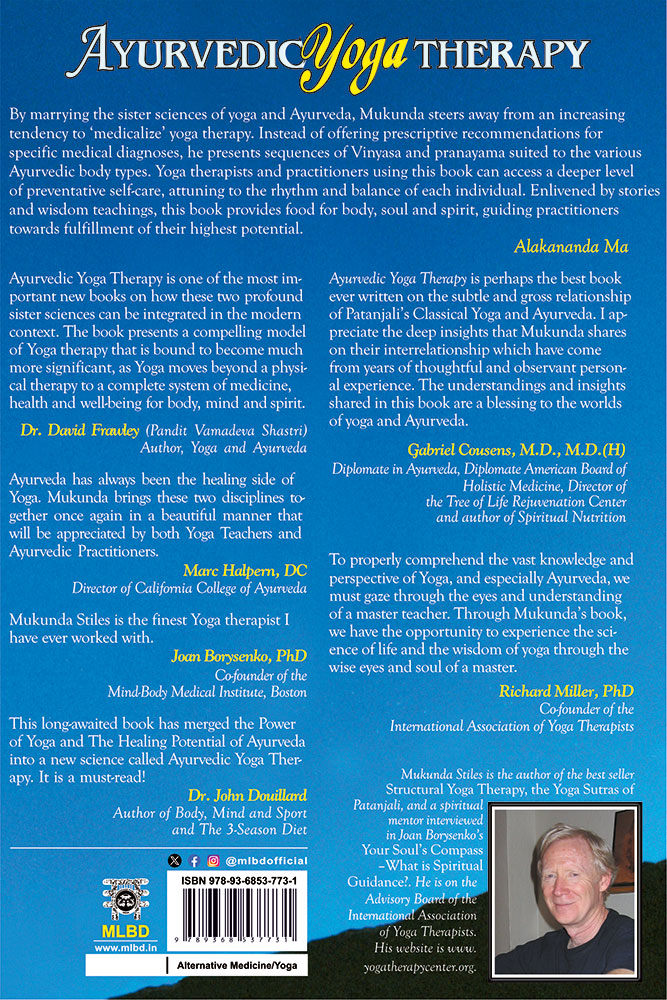 Ayurvedic Yoga Therapy