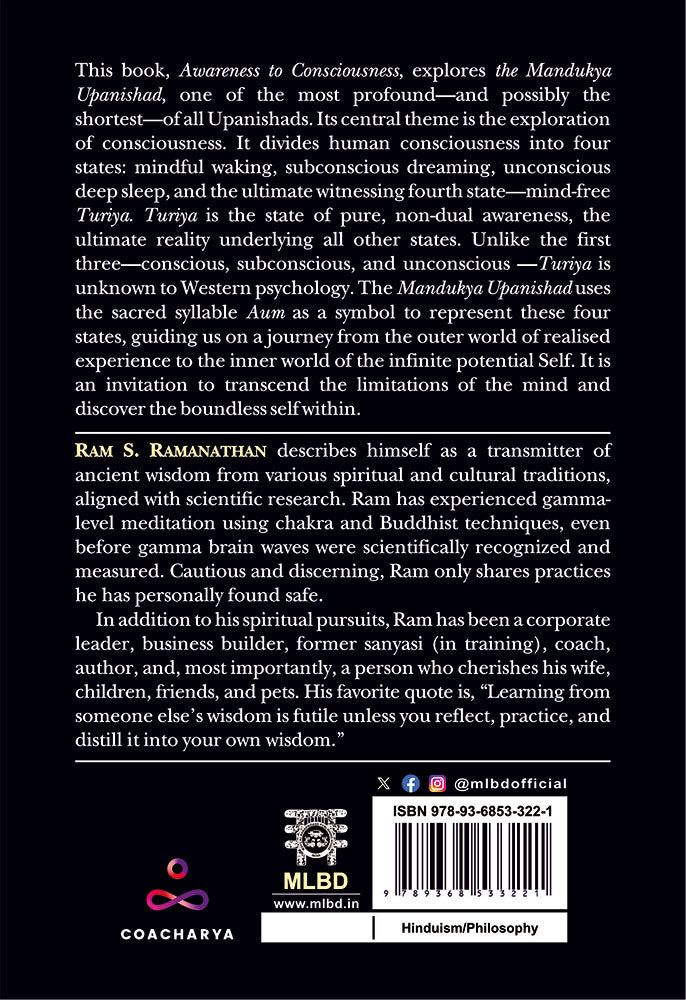 Awareness to Consciousness? (Wisdom of the Mandukya Upanishad)