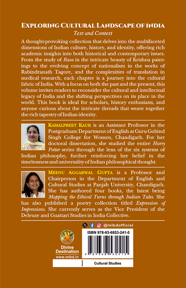 Exploring Cultural Landscape of India: Text and Context