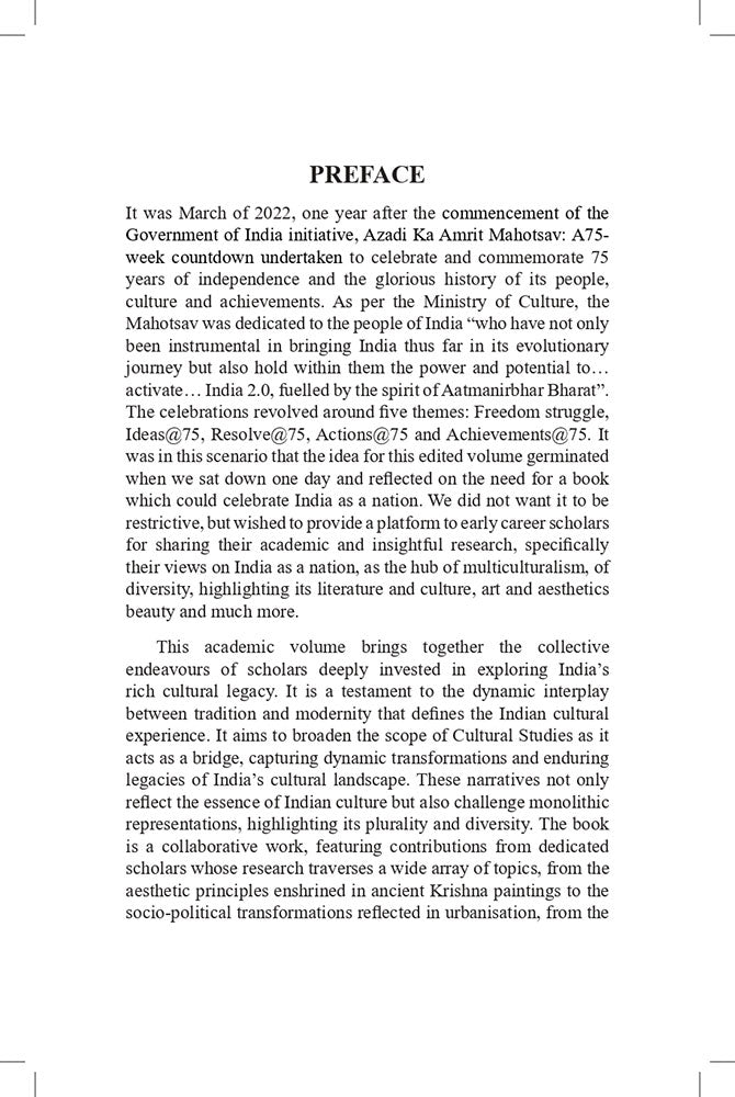 Exploring Cultural Landscape of India: Text and Context