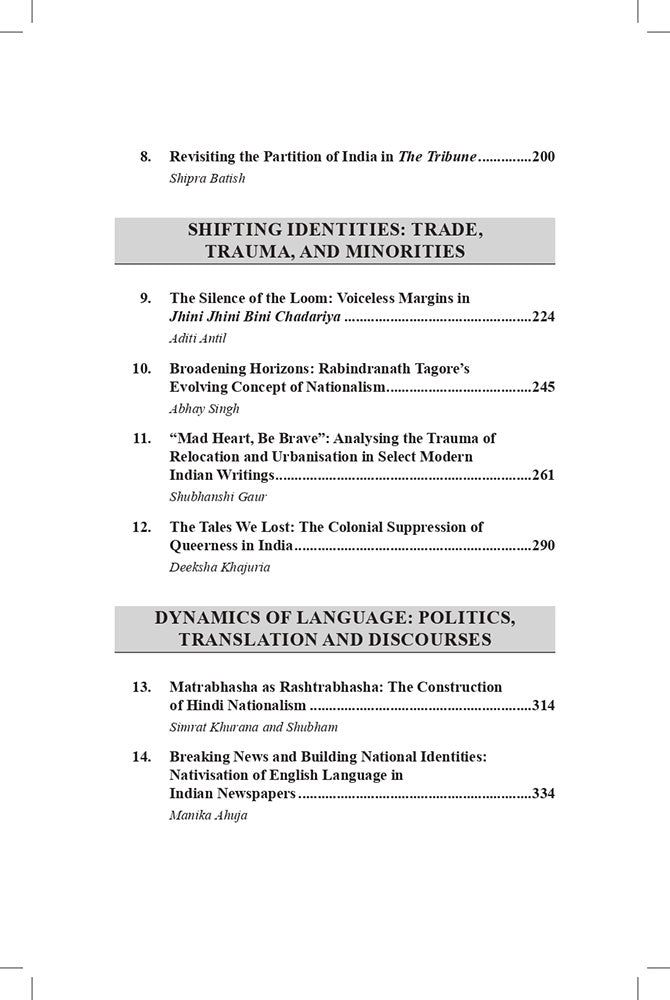 Exploring Cultural Landscape of India: Text and Context