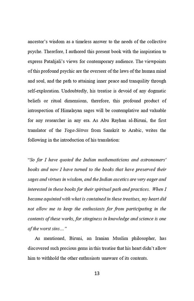 The Path to Enlightenment: Decoding Patanjali's Philosophy for Modern Times (Foreword by David Frawley)