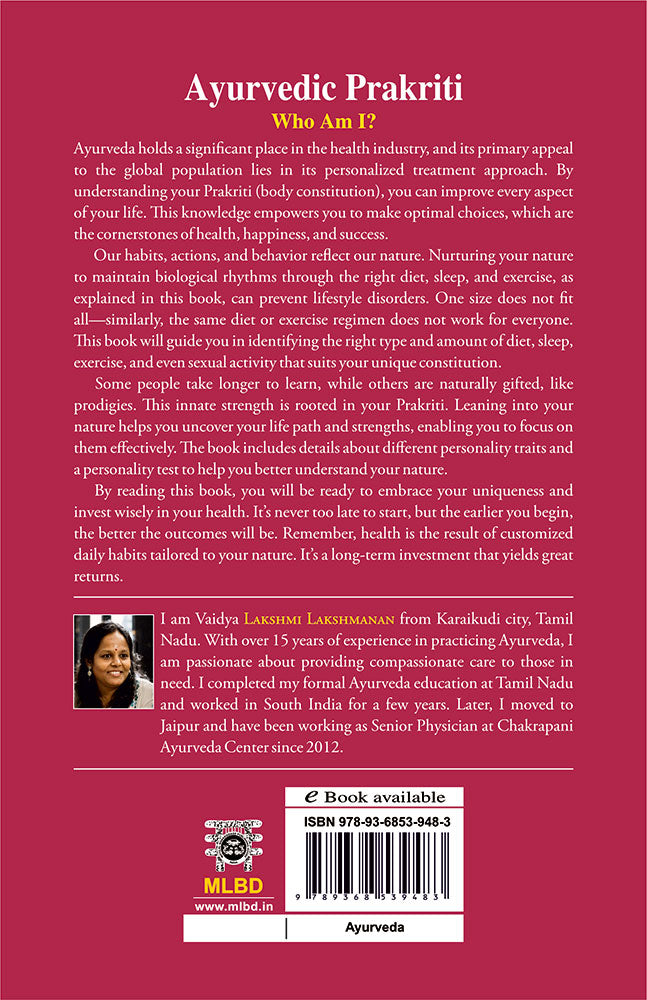 Ayurvedic Prakriti: Who Am I ?