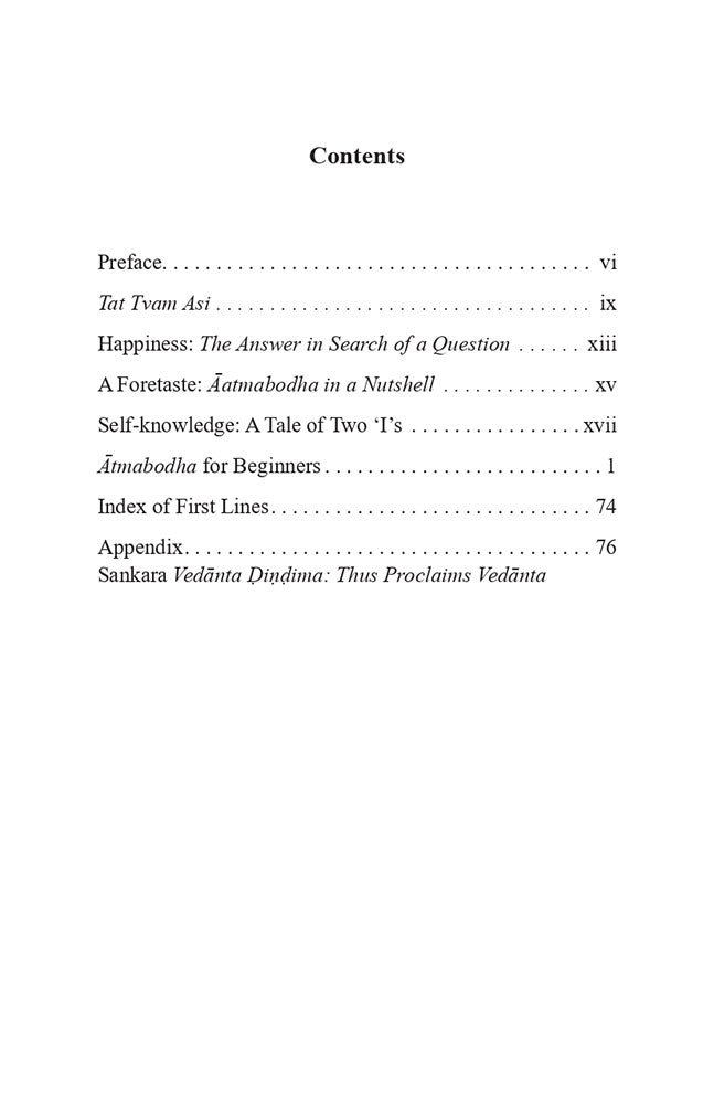 Sankara's Atmabodha for Beginners with a Translation of Vedanta Dindima