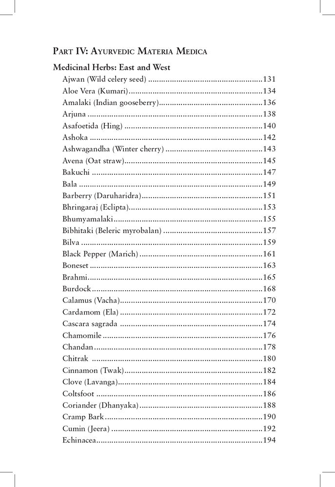 Ayurvedic Herbology East & West: A Practical Guide to Ayurvedic Herbal Medicine (Foreword by Vasant Lad)