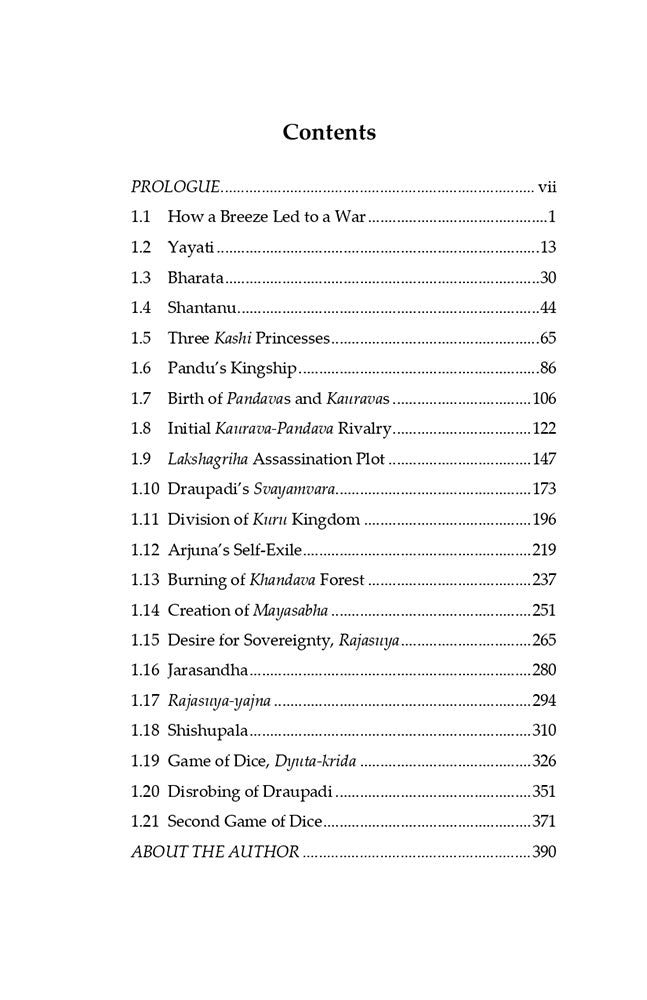 Vidura's Mahabharata: Beginnings, Preparations for War, War at Kurukshetra and Aftermath of War (Set of 4 Books)