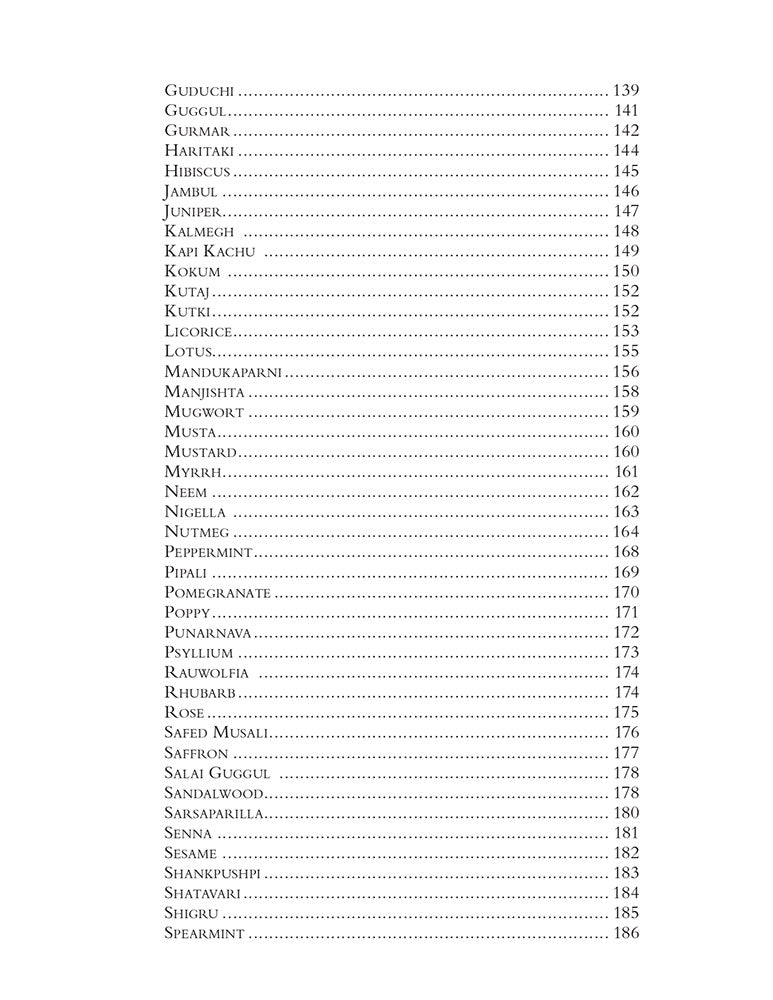The Way of Ayurvedic Herbs