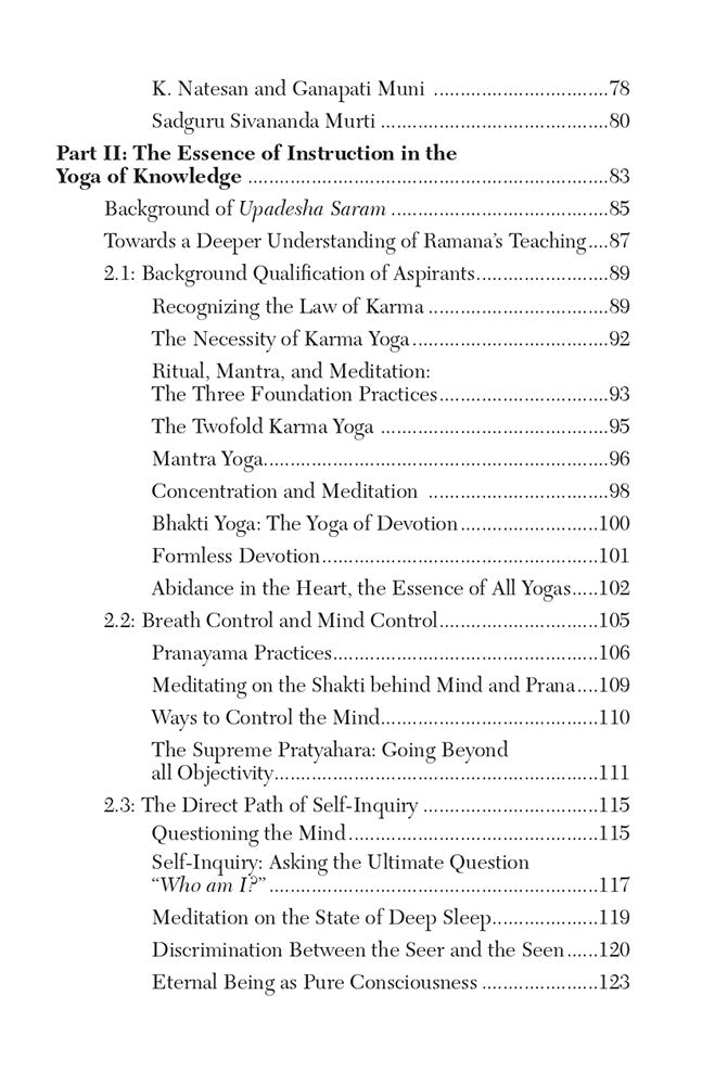 Yoga Beyond Body and Mind: An In-depth Study of the Yoga of Knowledge (Translation and Commentary of Upadesh Saram of Bhagavan Ramana Maharshi)
