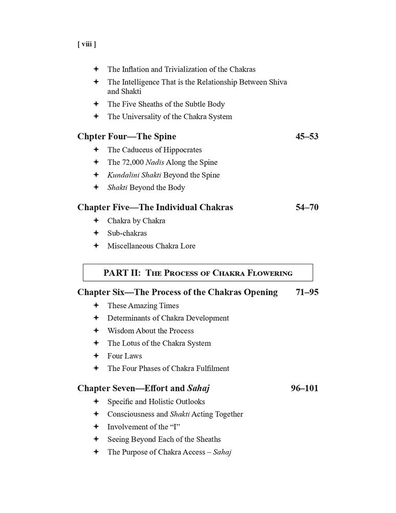 Fulfilling the Chakra System: The Subtle Body Kundalini Shakti and Higher States of Consciousness