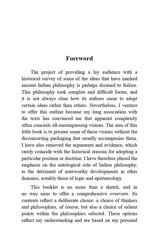 The Origins of Indian Philosophy