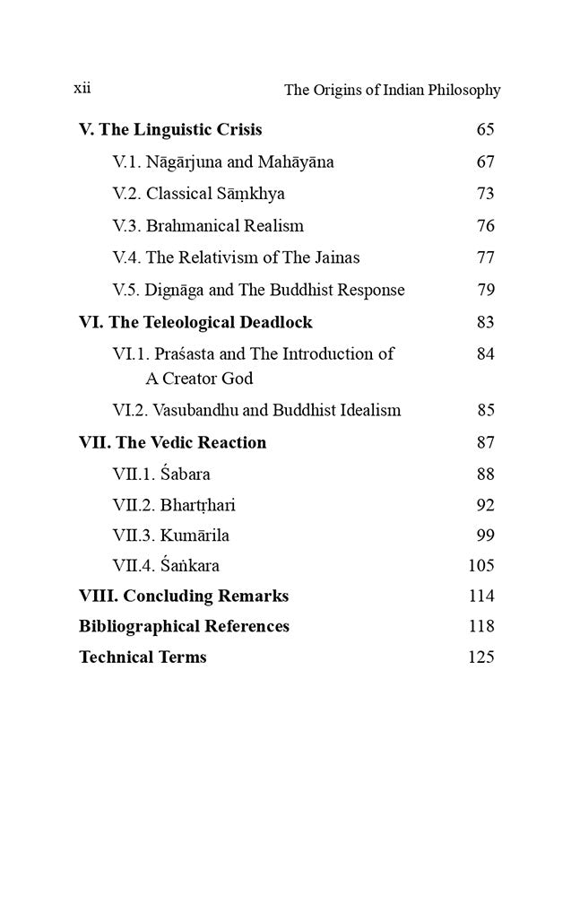 The Origins of Indian Philosophy