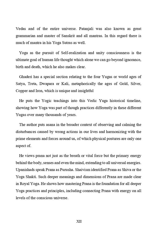 Royal Yoga: Insights into the Eightfold Path of Raja Yoga (Foreword by David Frawley)