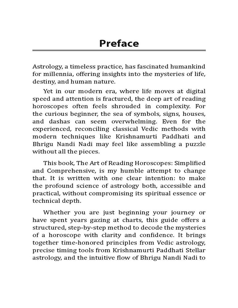 The Art of Reading Horoscopes: Simplified and Comprehensive, Part-1 (The Foundation of Vedic Astrology)