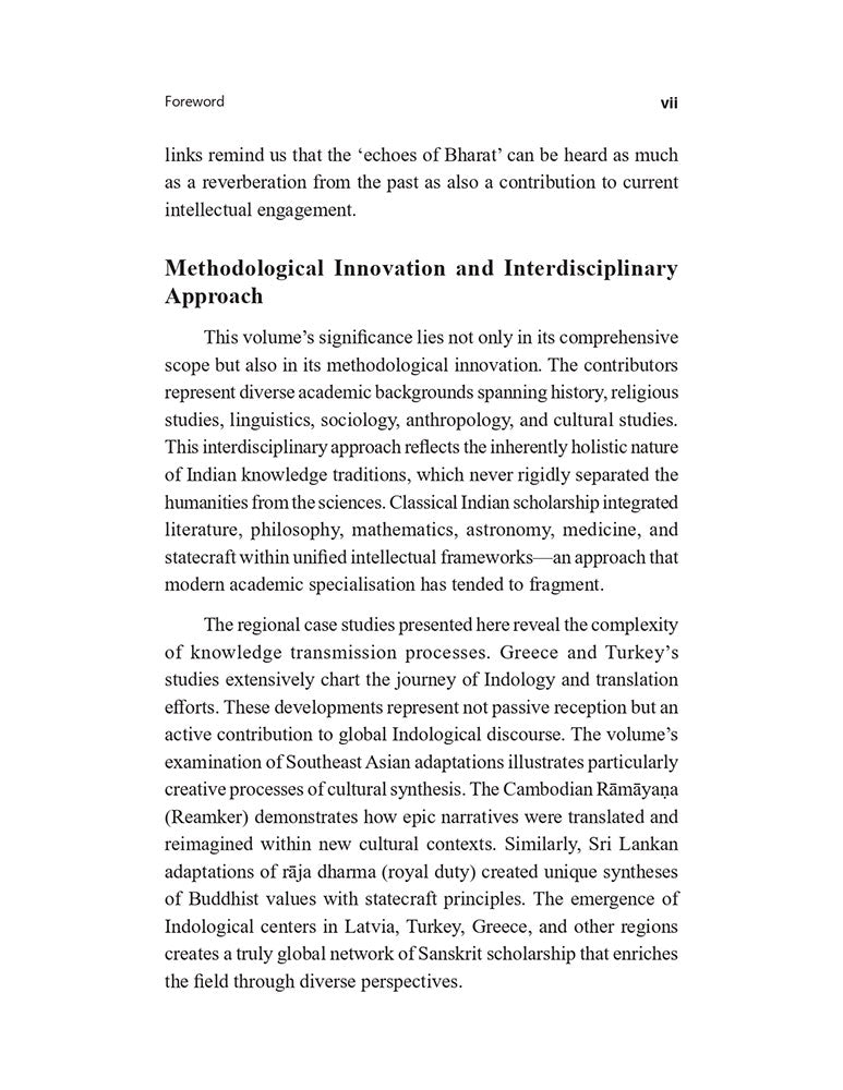 Bharatiya Knowledge Traditions: Echoes of Bharat (The Global Journey of Bharatiya Knowledge Traditions) (Volume 1)