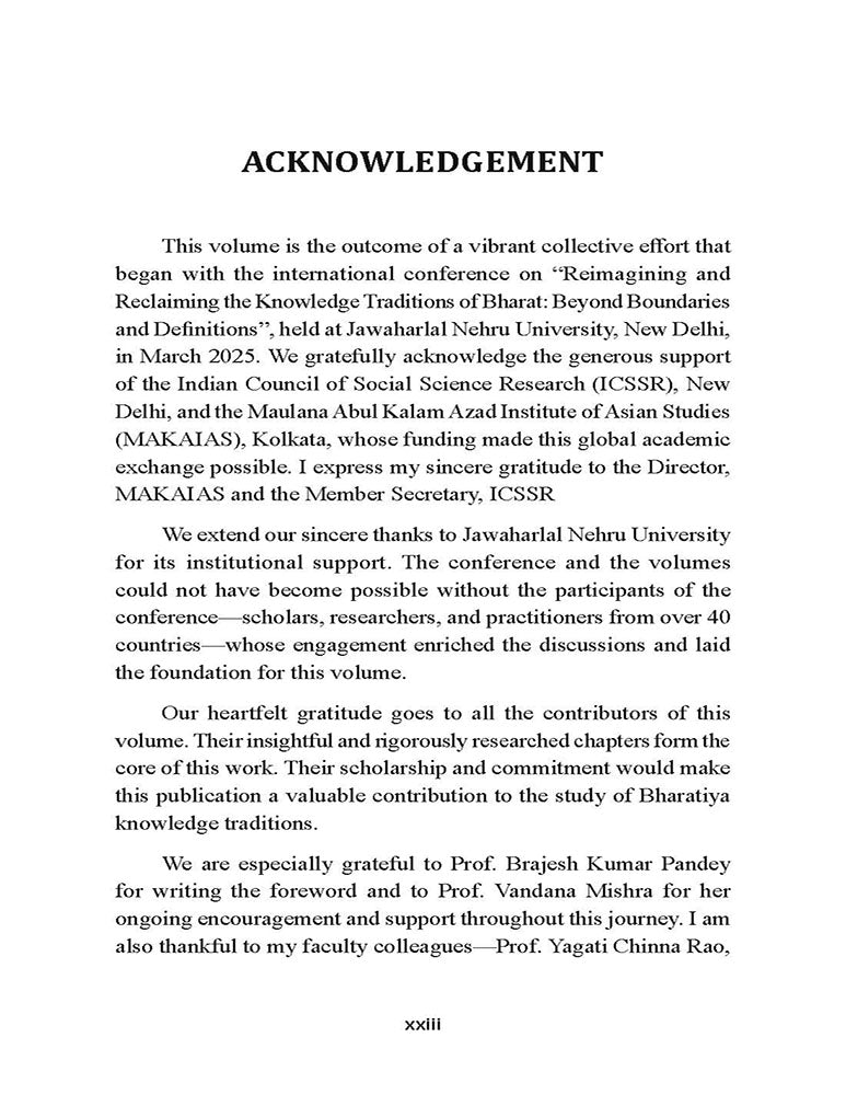 Bharatiya Knowledge Traditions: Arts, Preformance and Aesthetic Knowledge (Volume 2)