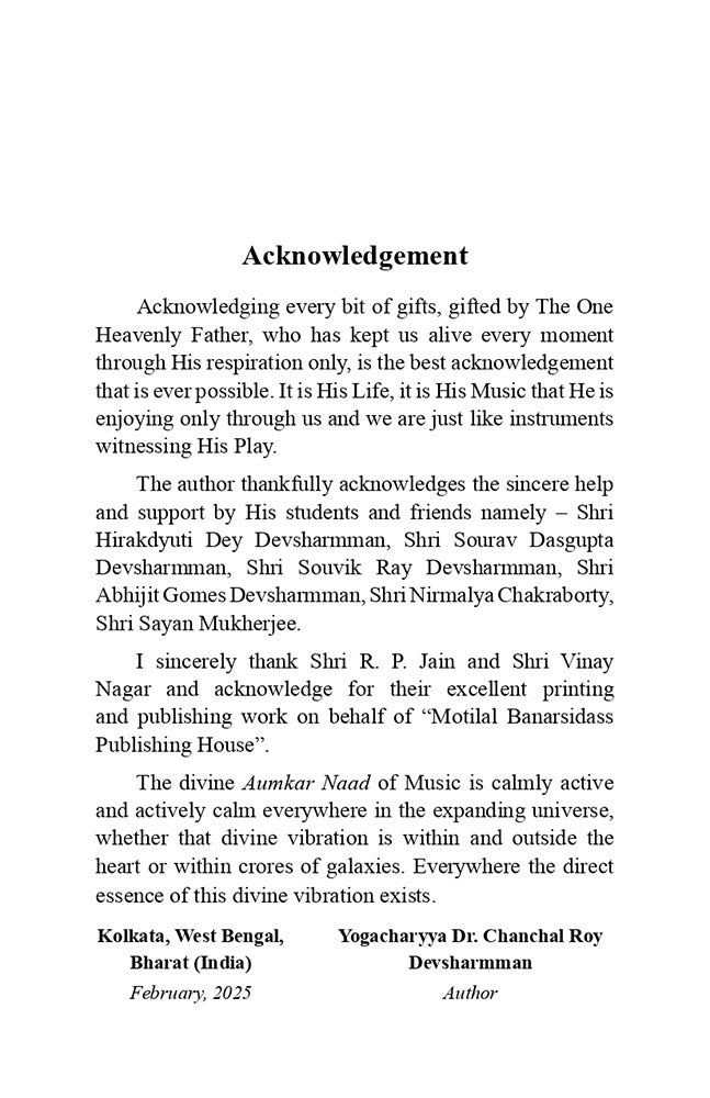 Naad Brahma: Communion of Indian Classical Music with Kriya-Yog