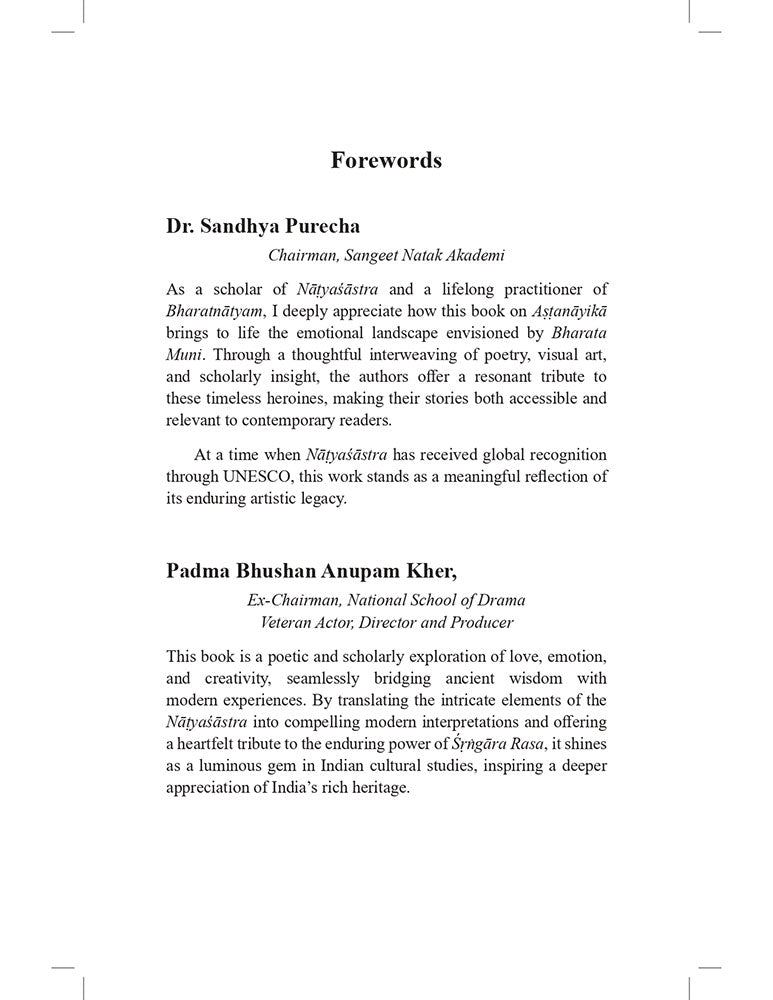 Astanayika: The Romantic Heroines from Natyasastra to Modernity (Foreword by Padma Bhushan Anupam Kher)