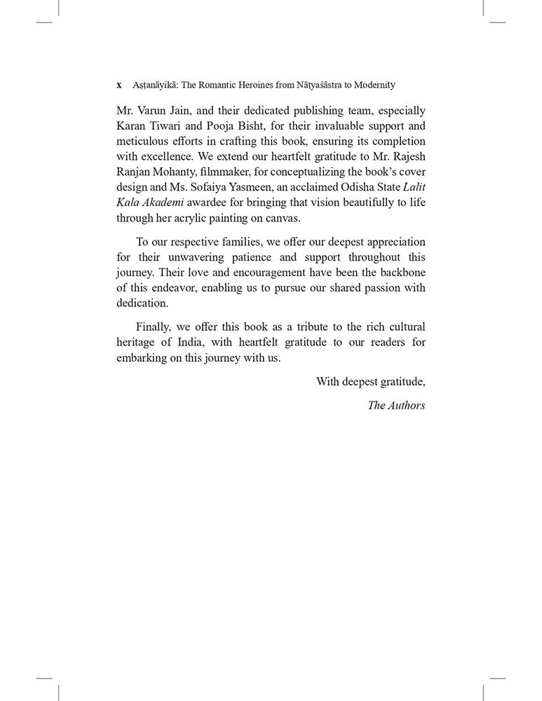 Astanayika: The Romantic Heroines from Natyasastra to Modernity (Foreword by Padma Bhushan Anupam Kher)